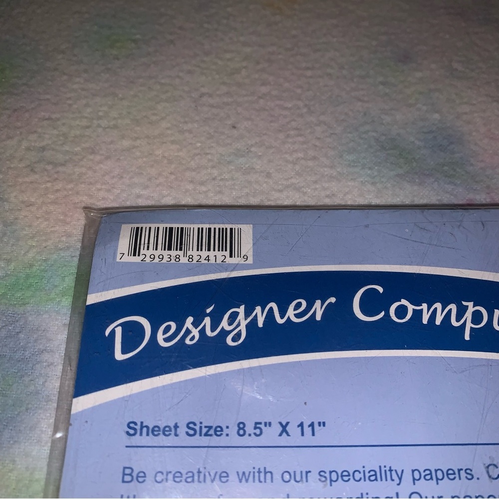 English Cards Designer Computer Paper - Picture 6 of 7